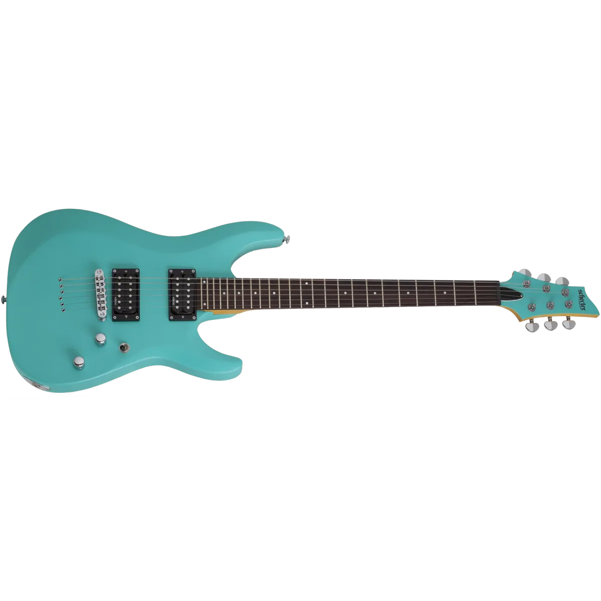 SCHECTER Schecter C-6 Deluxe Satin Aqua