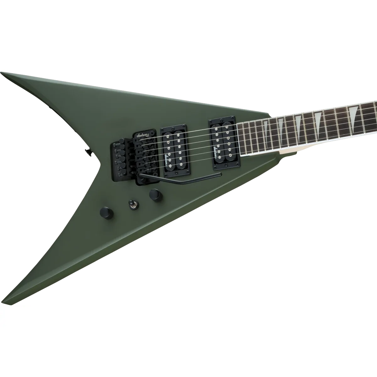 Jackson Jackson JS Series King V JS32 Amaranth Fingerboard Matte Army Drab - zdjecie 6