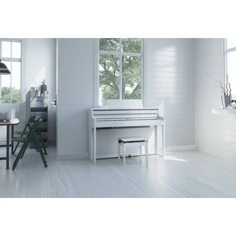 ROLAND Roland HP704WH + KSH704WH pianino cyfrowe - zdjecie 2