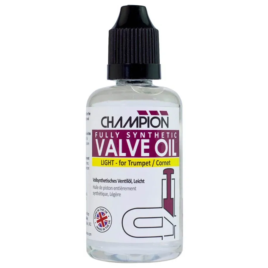 Champion Champion CHV3M Synthetic Valve Oil Brass 50ml lekki light do trąbki, kornetu
