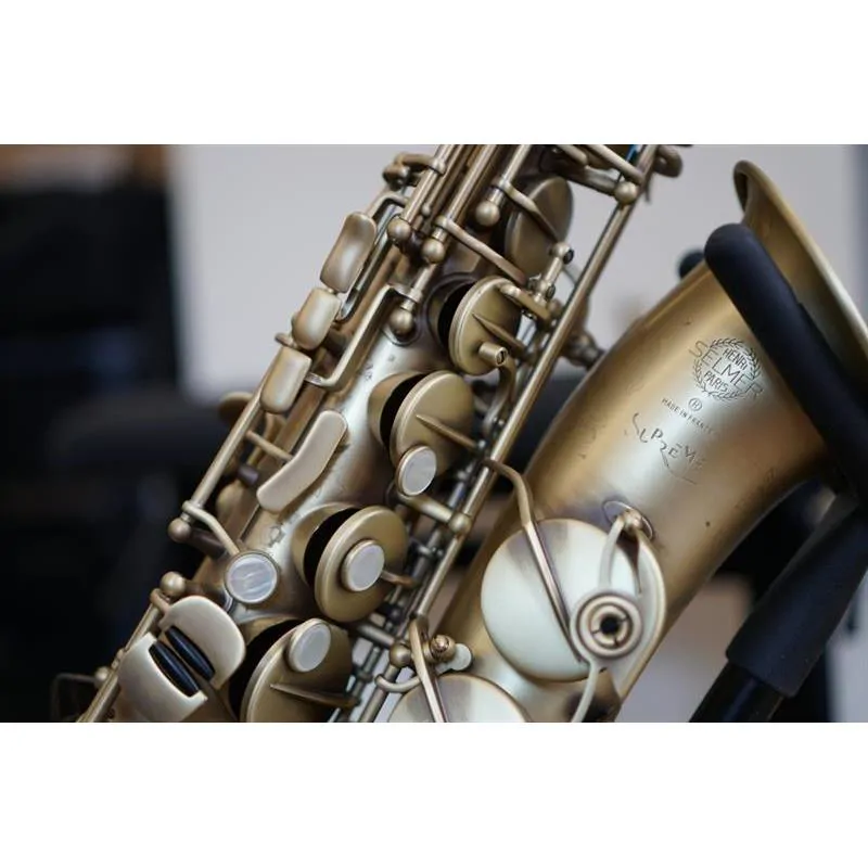 Henri Selmer Paris Henri Selmer  Paris Saksofon Altowy SUPREME Passive Antyczny Lakier - zdjecie 9