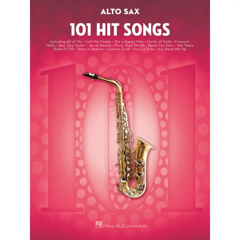 Hal Leonard Hal Leonard 101 Hit Songs for Alto Sax