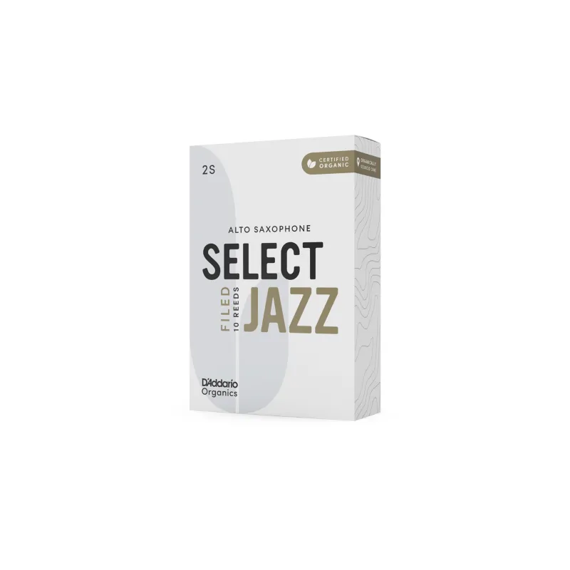 D'ADDARIO D'Addario Organic Select Jazz 2H Filed Alto Sax - zdjecie 2