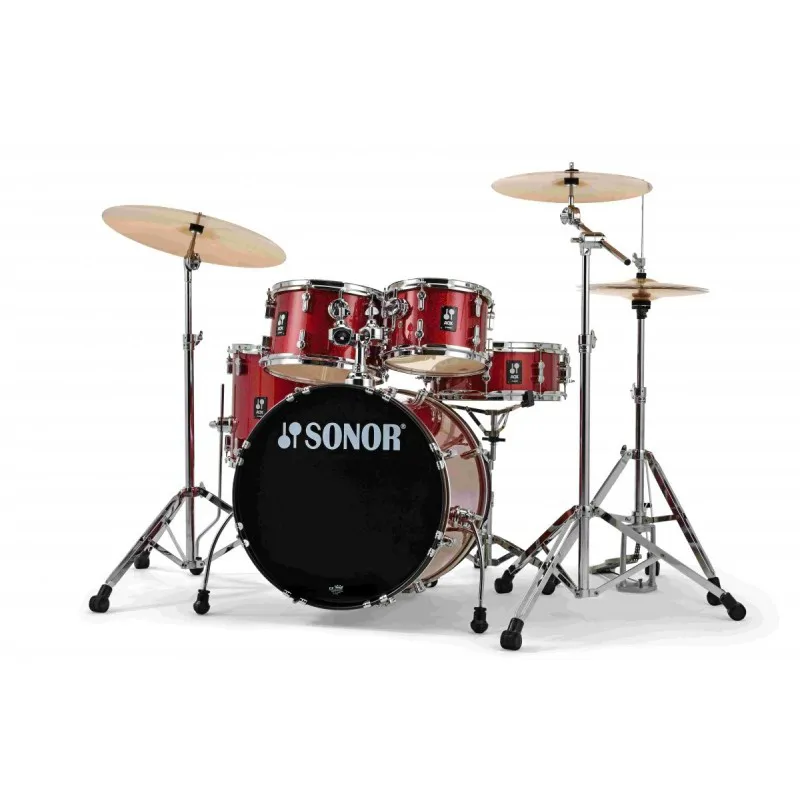 SONOR Sonor AQX Studio Set Red Moon Sparkle - zdjecie 2