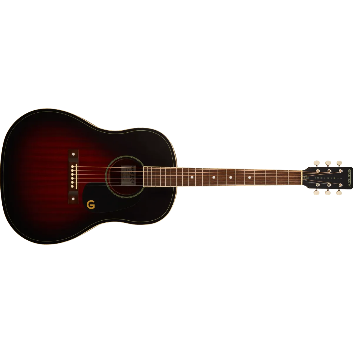 Gretsch Gretsch Jim Dandy Dreadnought Walnut Fingerboard Black Pickguard Deep Cherry Burst