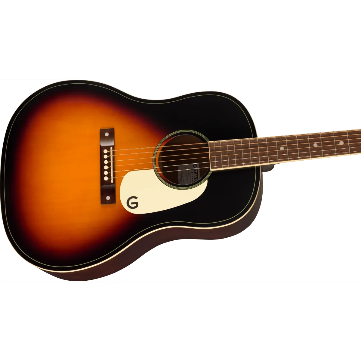 Gretsch Gretsch Jim Dandy Dreadnought Walnut Fingerboard White Pickguard Rex Burst - zdjecie 4