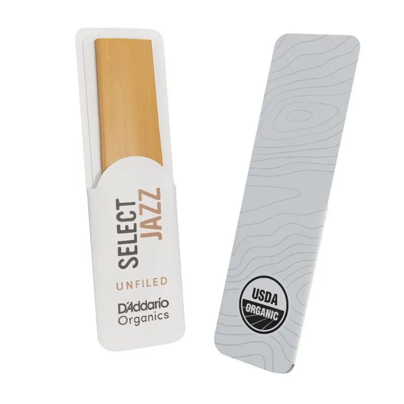D'ADDARIO D'Addario Organic Select Jazz 2H Unfiled Alto Sax - zdjecie 5