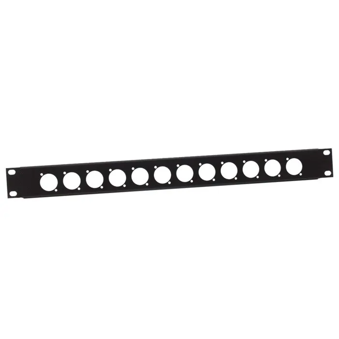 Adam Hall Adam Hall 872213 panel rack 1U 12 otworów na gniazda