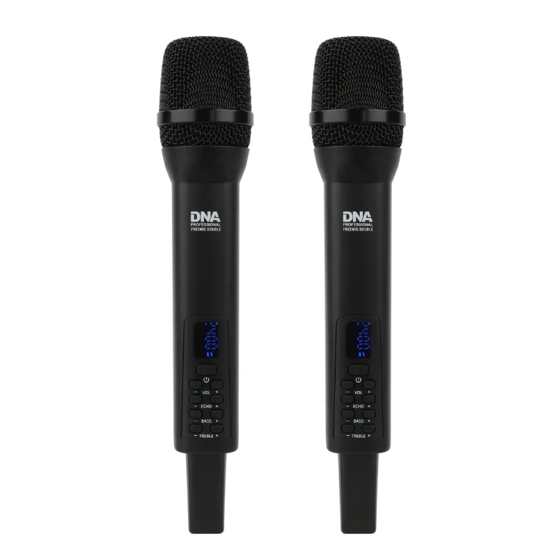 DNA DNA FREEMIC DOUBLE mikrofon bezprzewodowy zestaw 2x nadajnik doręczny 2.4 GHz do 30 metrów - zdjecie 6