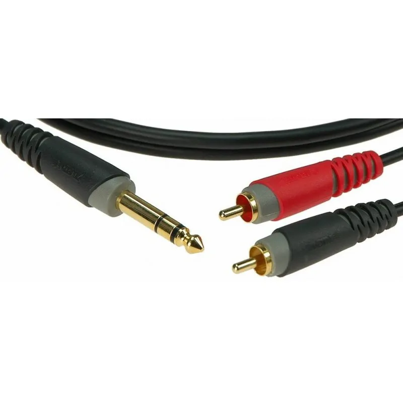 Klotz Klotz AY3-0200 kabel 2m 2x chinch - jack stereo