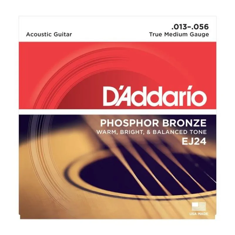 D'ADDARIO D'Addario EJ24 struny do gitary akustycznej 13-56 Phosphor Bronze