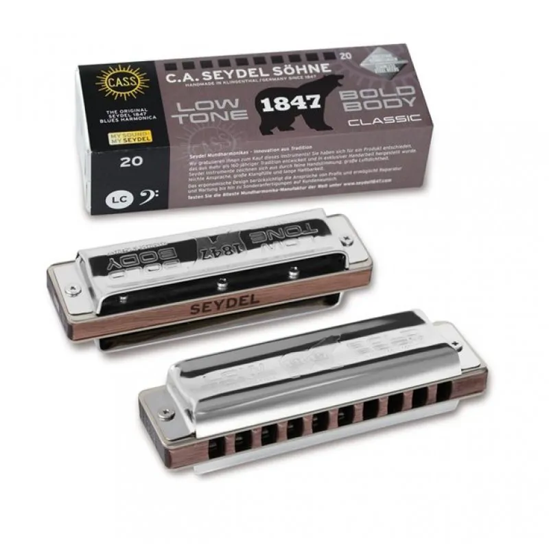 Seydel Harmonijka Seydel Blues 1847 Classic Low Low F (LLF)