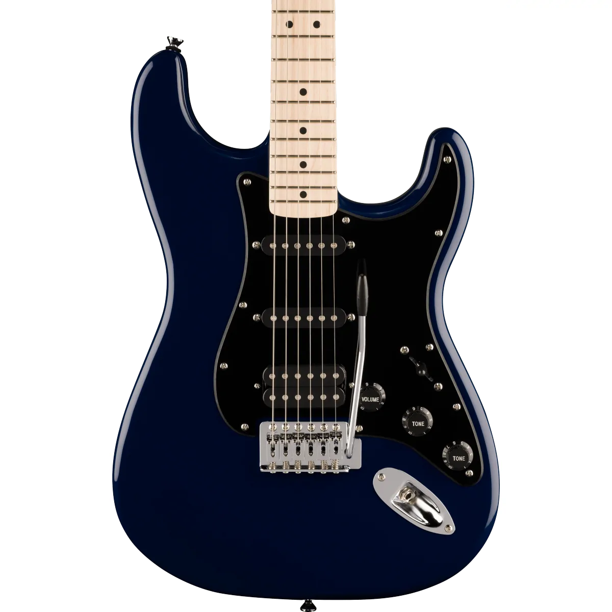 Squier Squier Sonic Stratocaster HSS Maple Fingerboard Black Pickguard Midnight Blue - zdjecie 3