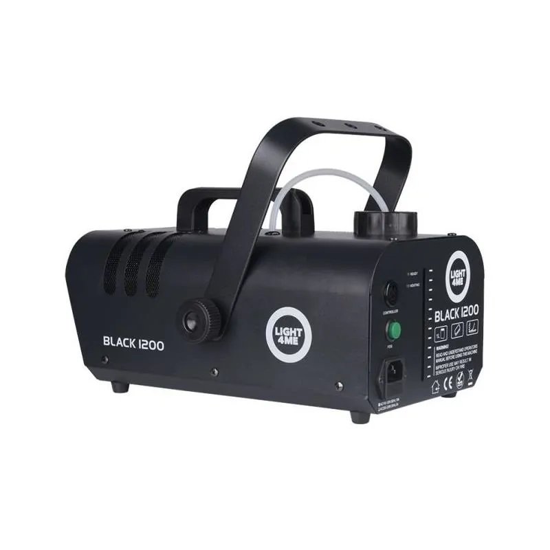 LIGHT4ME LIGHT4ME BLACK 1200 wytwornica dymu mgły - zdjecie 2