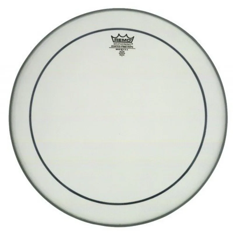 REMO Remo Naciągi Pinstripe Mleczny powlekany 16" PS-0116-00