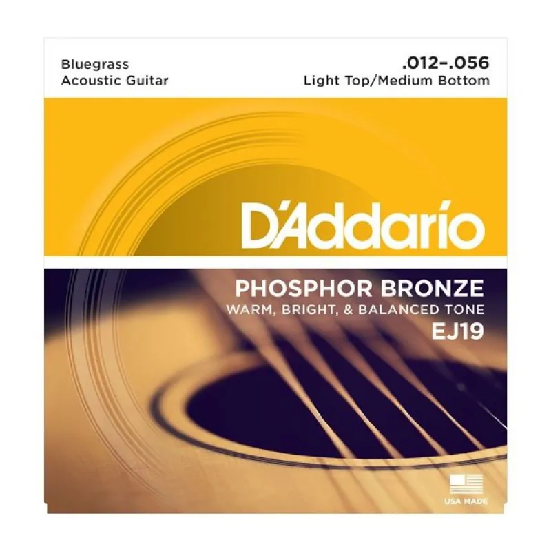 D'ADDARIO D'Addario EJ19 - Phosphor Bronze 12-56
