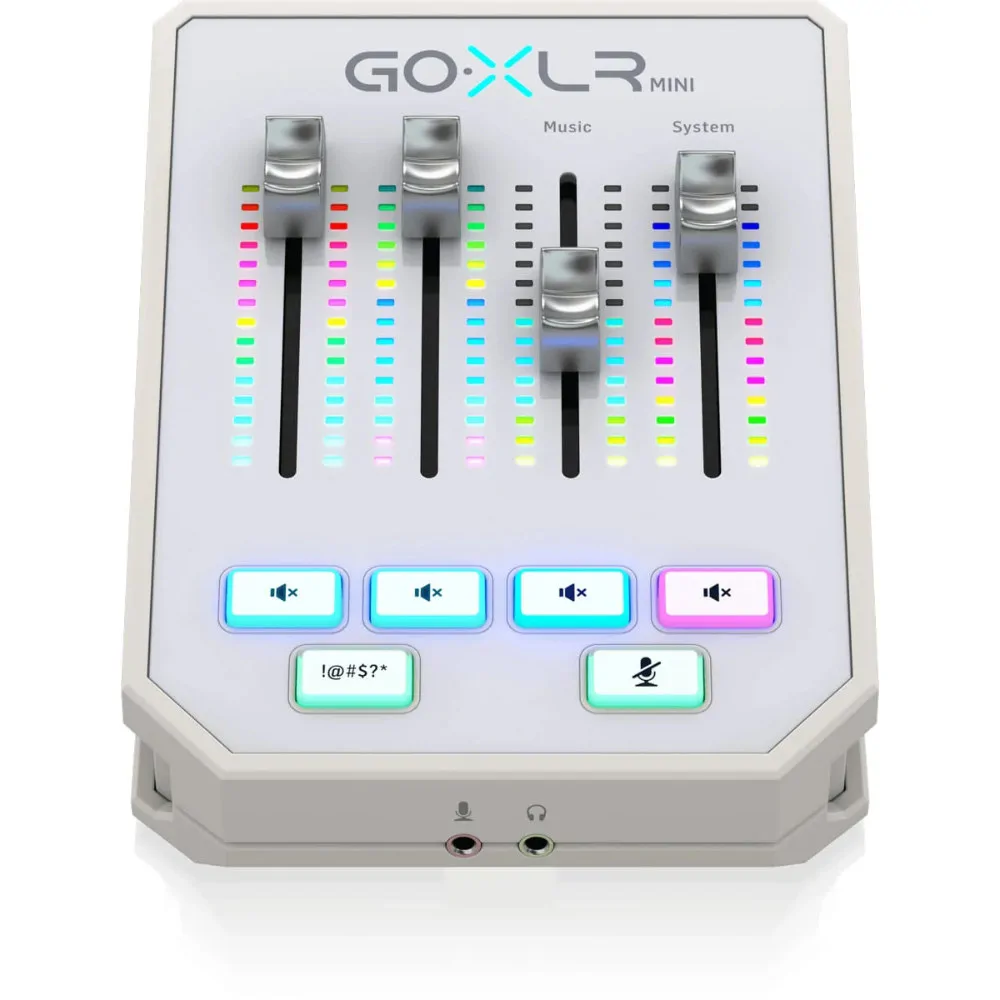 TC HELICON TC Helicon GO XLR Mini-WH Mikser / sampler do streamingu biały - zdjecie 2