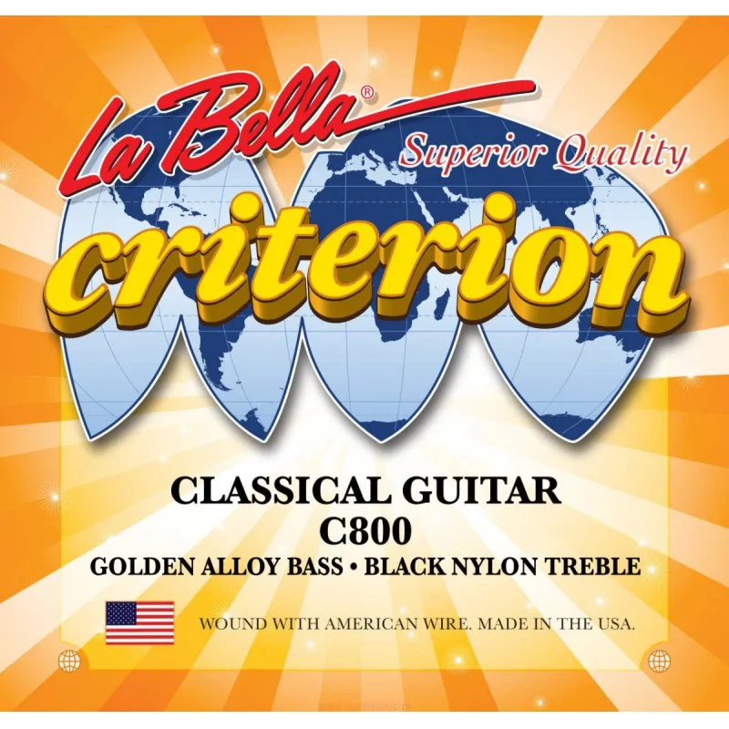 LA BELLA La Bella C800 Criterion struny do gitary klasycznej - zdjecie 2