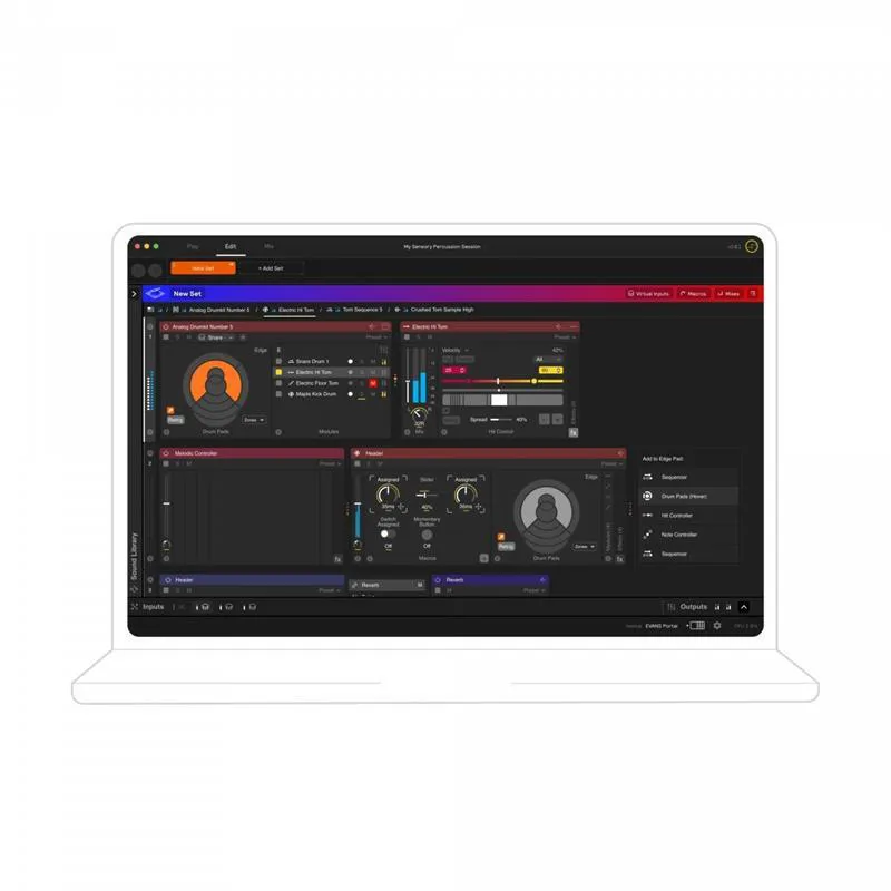 EVANS Evans Hybrid Sensory System zestaw triggerów + moduł - zdjecie 5