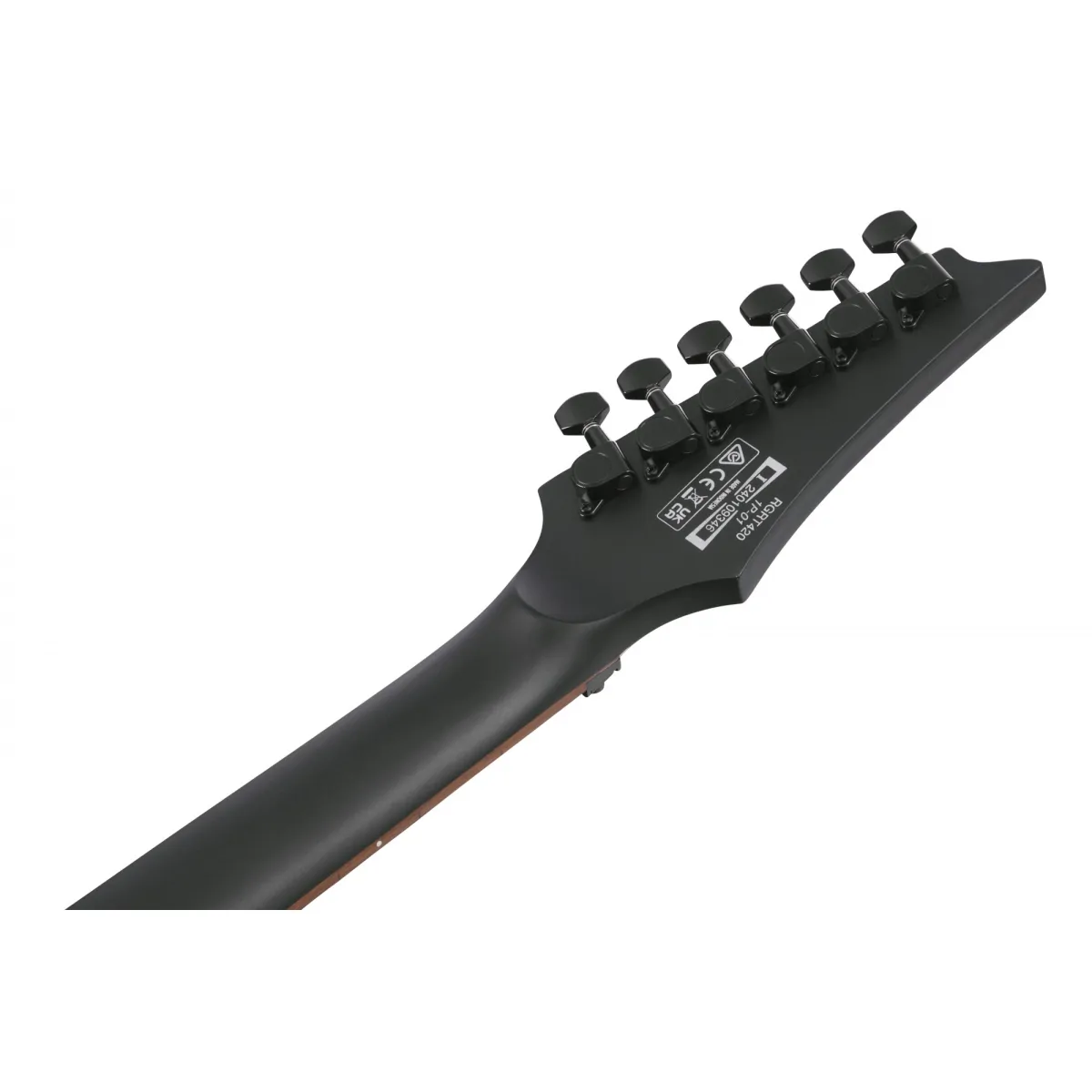 IBANEZ Ibanez RGRT420-WK Weathered Black Gitara Solowa Neck-Through - zdjecie 7