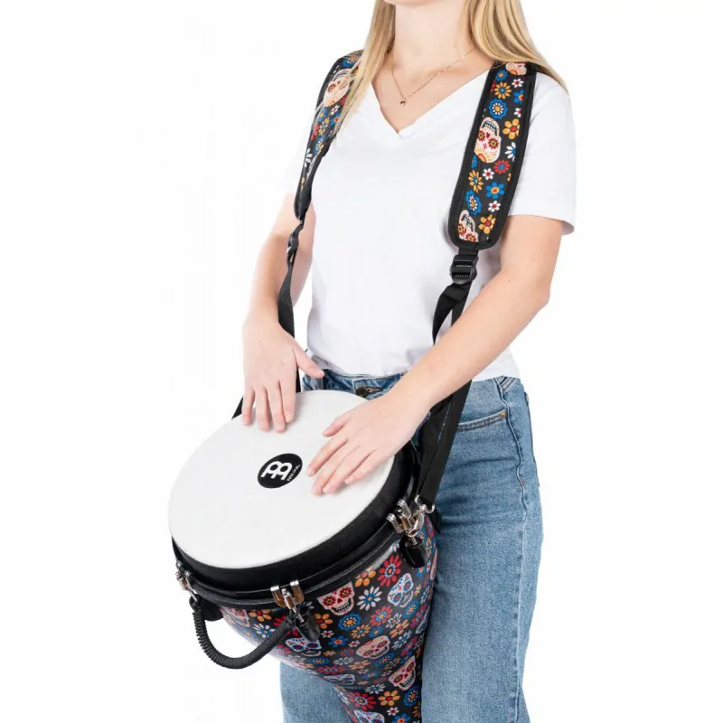 MEINL Meinl Djembe Strap Day of the Dead szelki - pasek - zdjecie 2