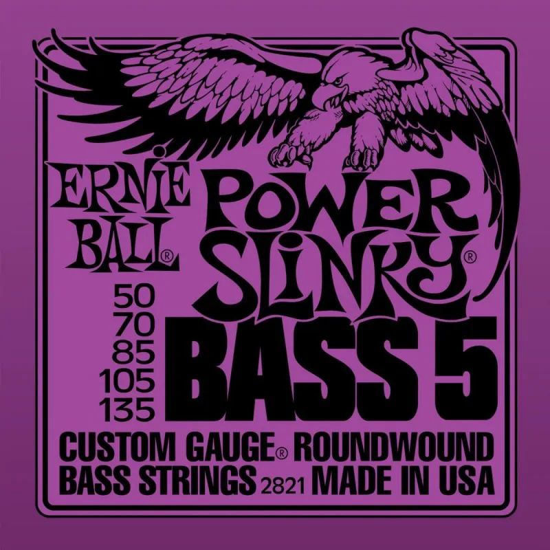 Ernie Ball ERNIE BALL 2821 Slinky struny do basu 50-135