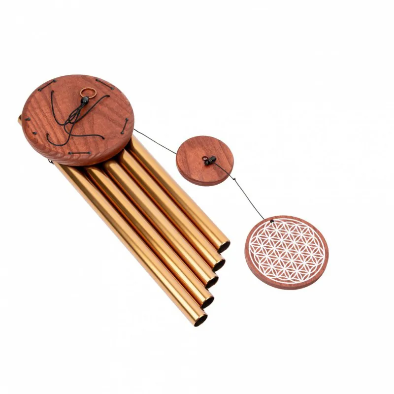 Meinl Sonic Energy MEINL Sonic Energy Flower of Life Meditation Chime, 36" / 90 cm, 432 Hz, Bronze - zdjecie 2
