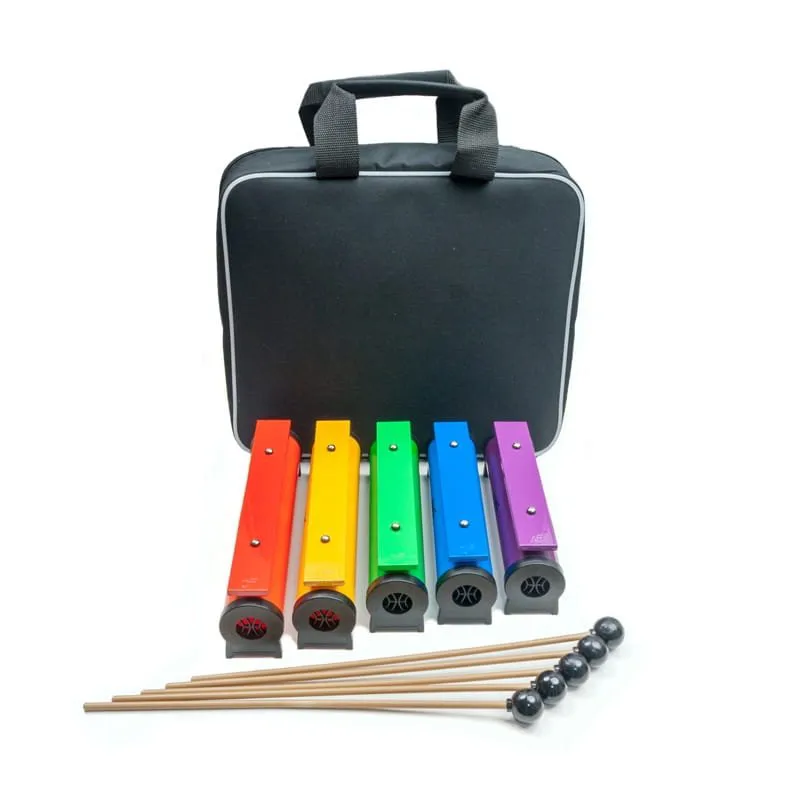 BOOMWHACKERS Bum Bum Dzwonki - zestaw chromatyczny rurowy 5