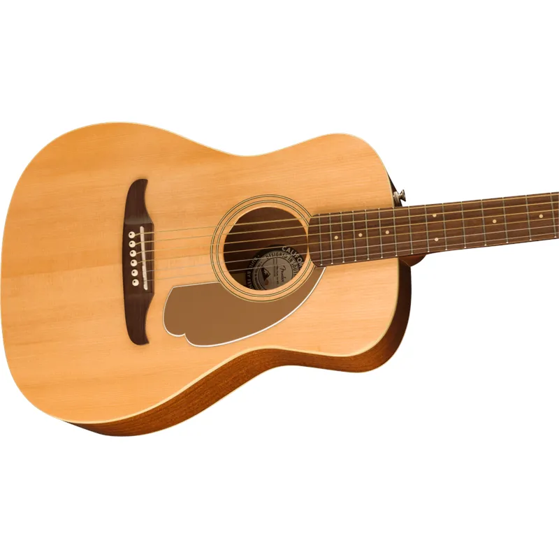 FENDER Fender Malibu Player Walnut Fingerboard Gold Pickguard Natural - zdjecie 4