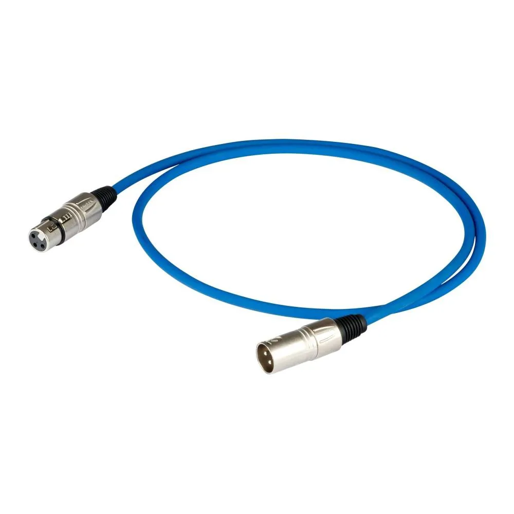PROEL Proel Stage Equipment BULK250LU5BL 3P XLR F - 3P XLR M 5 m