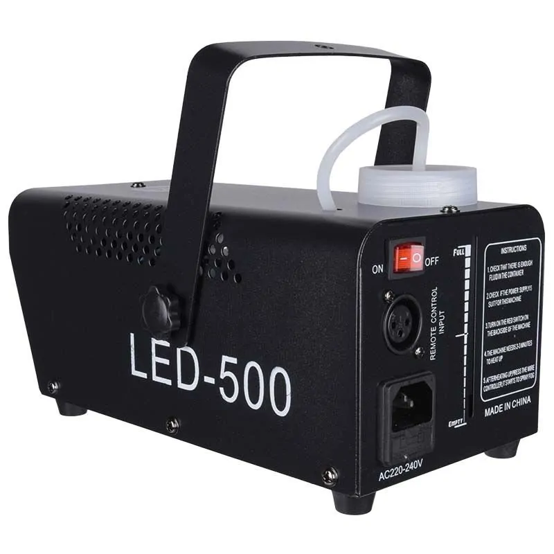 LIGHT4ME LIGHT4ME FOG 500 LED wytwornica dymu mgły na pilota - zdjecie 6