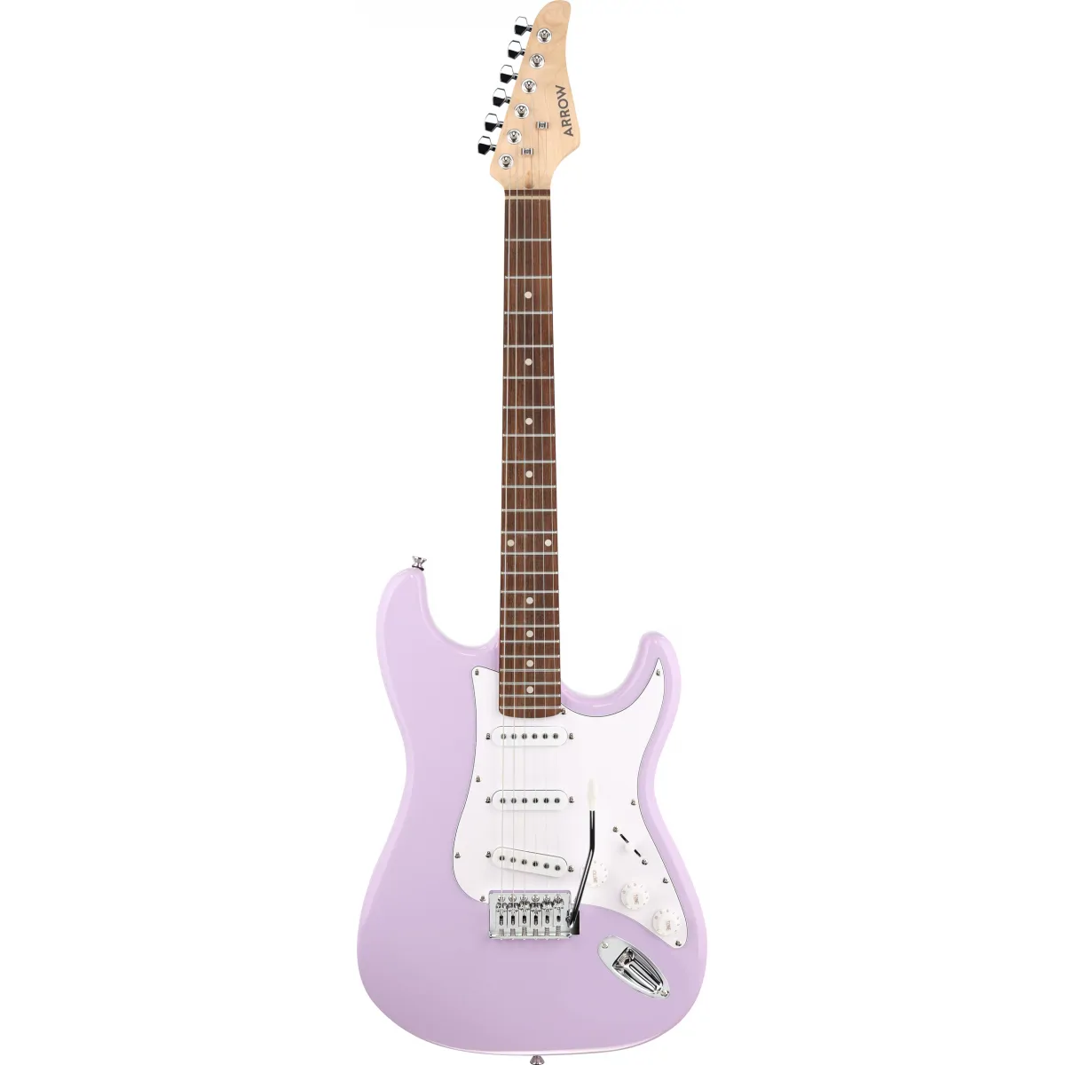Arrow Arrow Tonecaster ST 111 Bubblegum Rosewood/White gitara elektryczna - zdjecie 5
