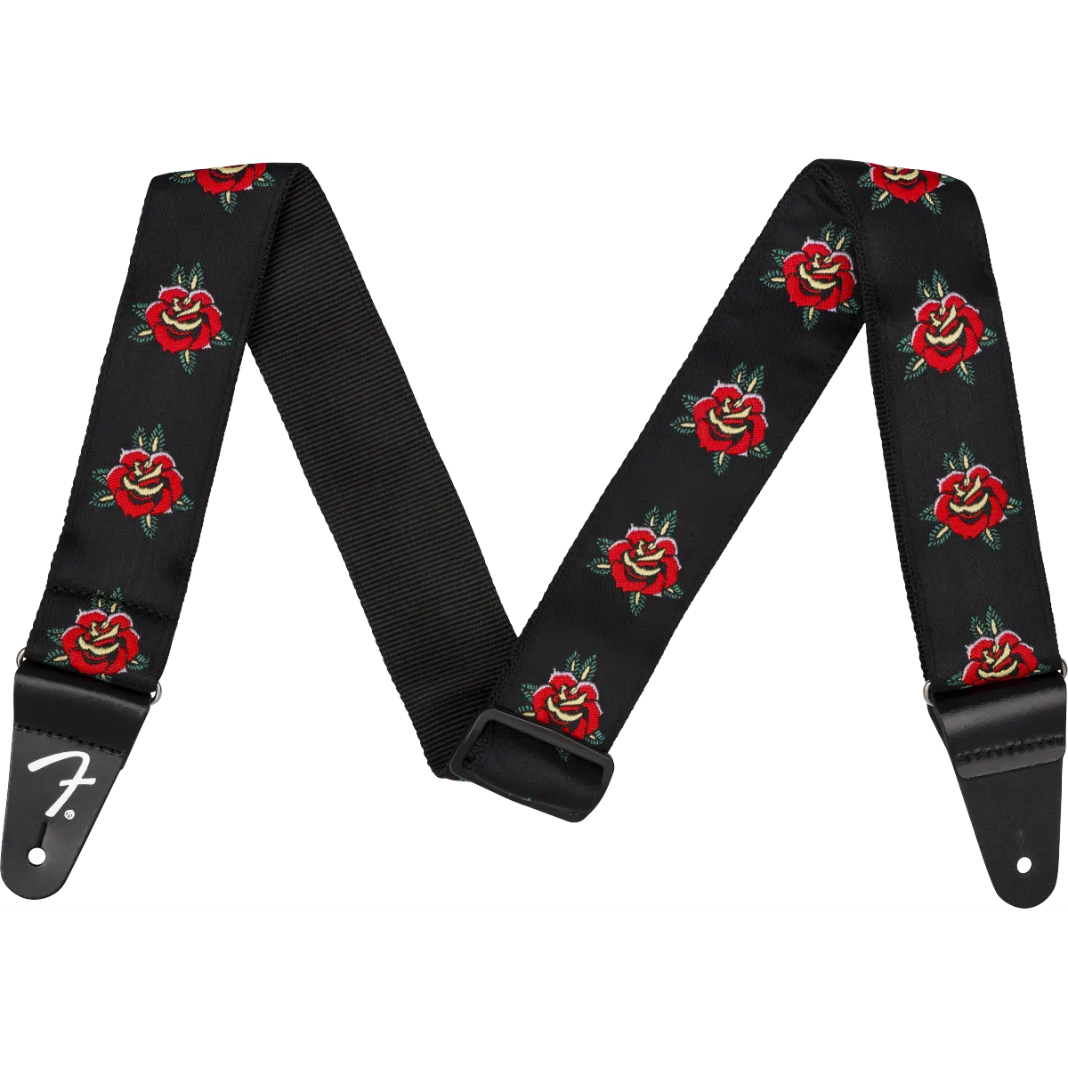 FENDER Fender Rose Strap Red 2"