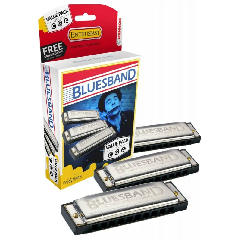 HOHNER HOHNER BLUES BAND C harmonijka ustna - zdjecie 2