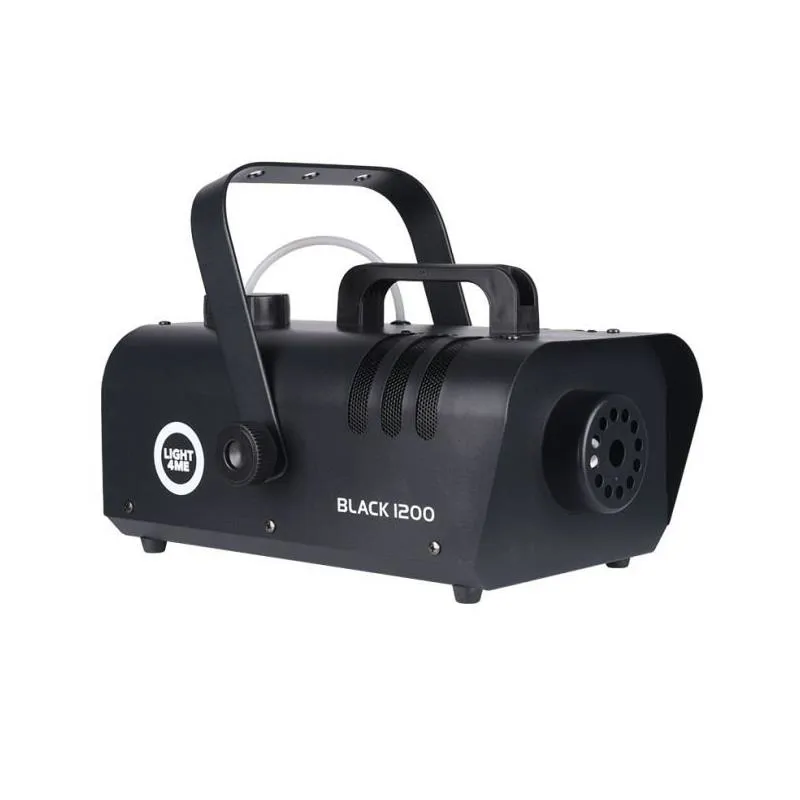 LIGHT4ME LIGHT4ME BLACK 1200 wytwornica dymu mgły - zdjecie 3