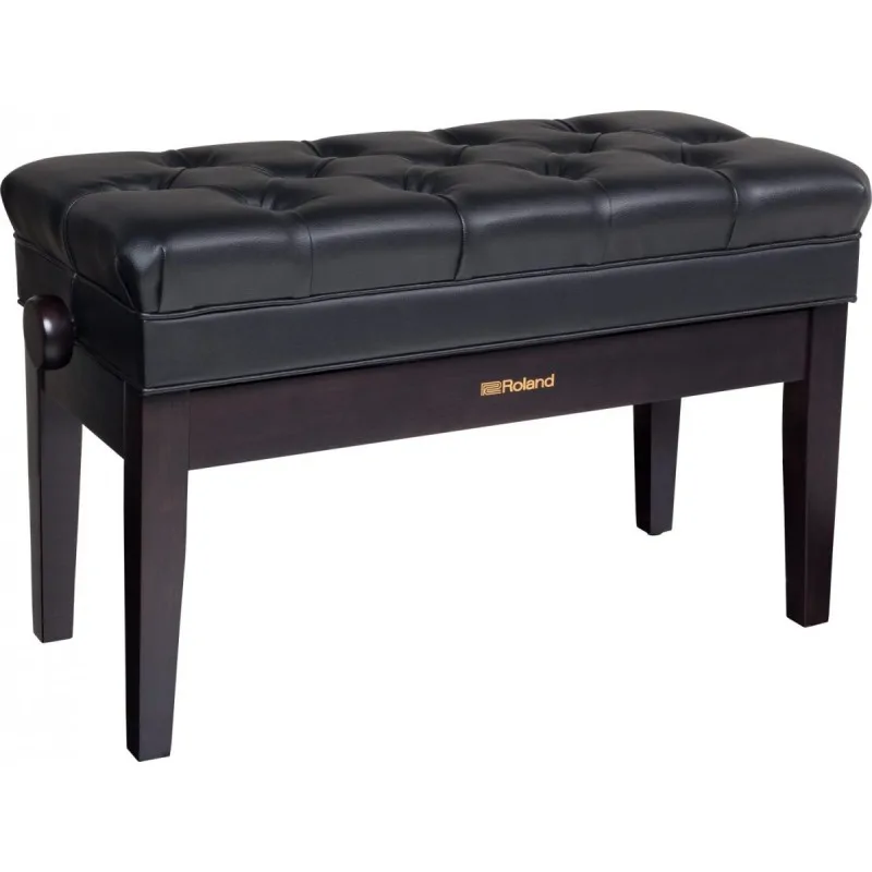 ROLAND Roland RPB-D500RW podwójna ława do pianina palisander mat regulowana ze schowkiem