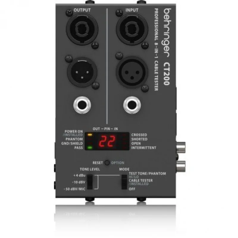 Behringer Behringer CABLE TESTER CT200 - zdjecie 3