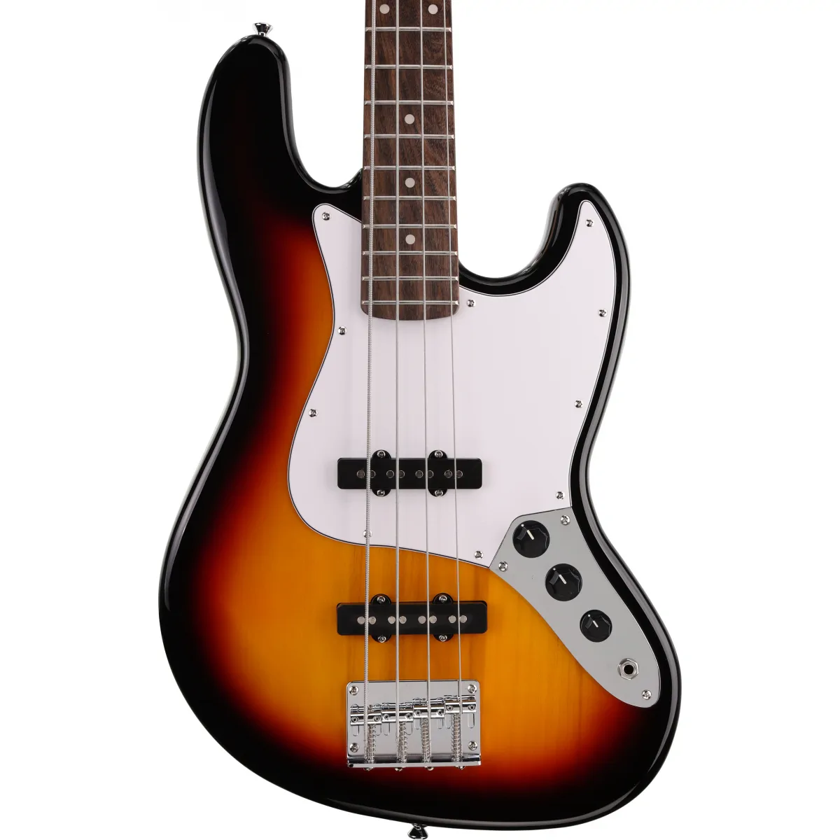 Arrow Arrow Louisiana 4 Bass Tobacco Burst Rosewood/White gitara basowa - zdjecie 6