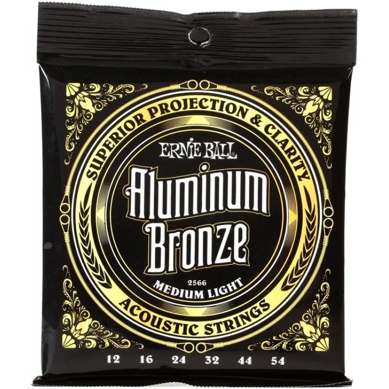 Ernie Ball Ernie Ball 2566 Aluminium struny do gitary akustycznej 12-54