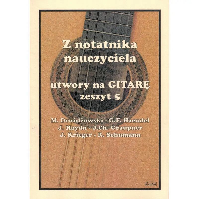 CONTRA Contra Z notatnika nauczyciela 5 na gitarę