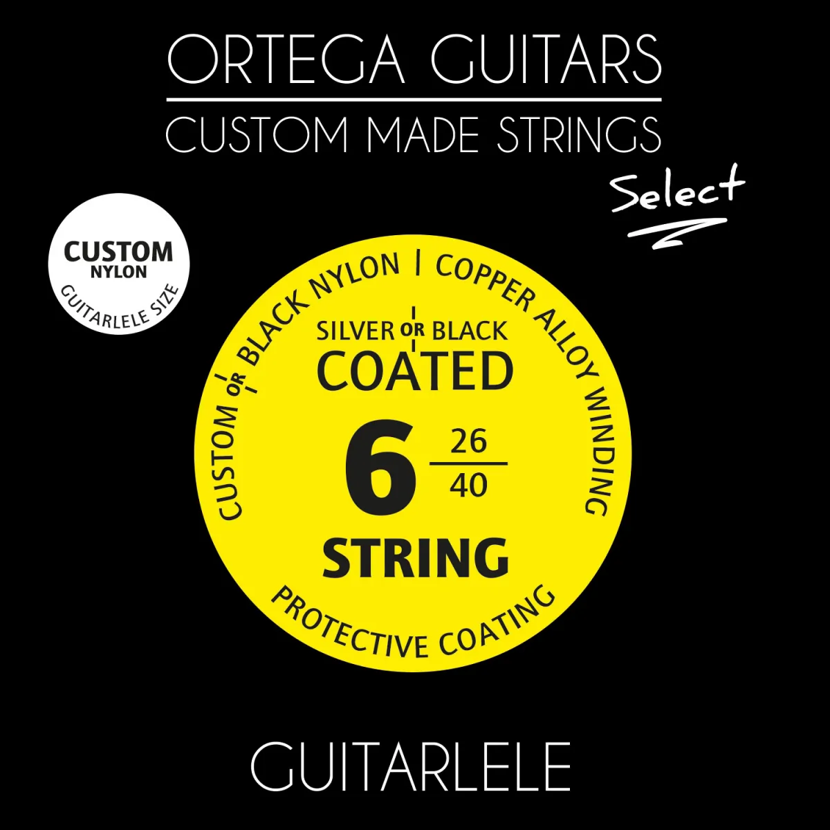 Ortega Ortega GTLS struny do Guitarlele