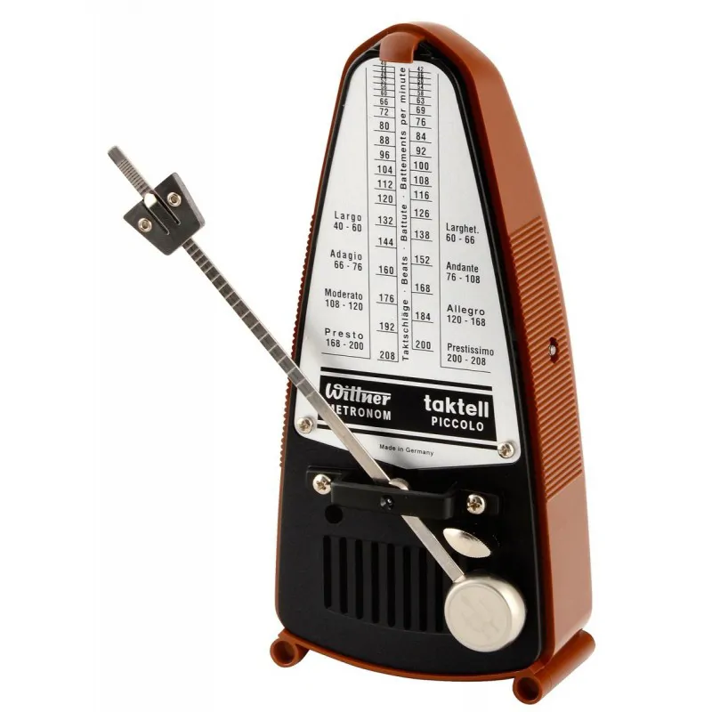 WITTNER Wittner 831 Piccolo metronom mechaniczny, mahoń