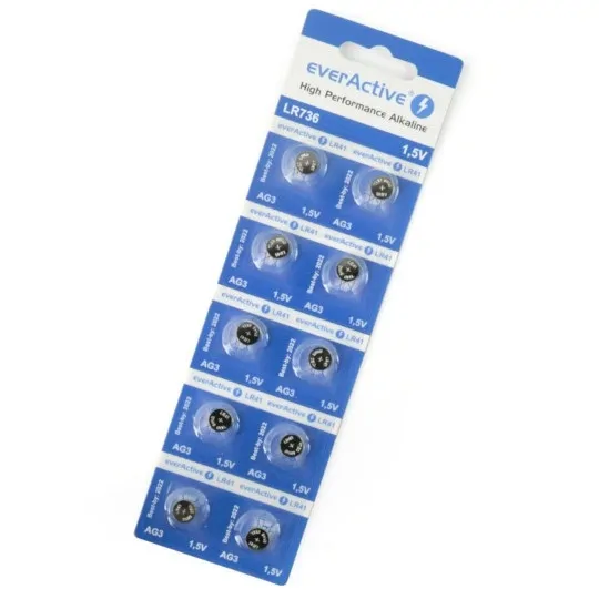  Vinnic / EverActive LR41 AG3 L736F bateria alkaliczna 1,5V pastylka L736 - zdjecie 2