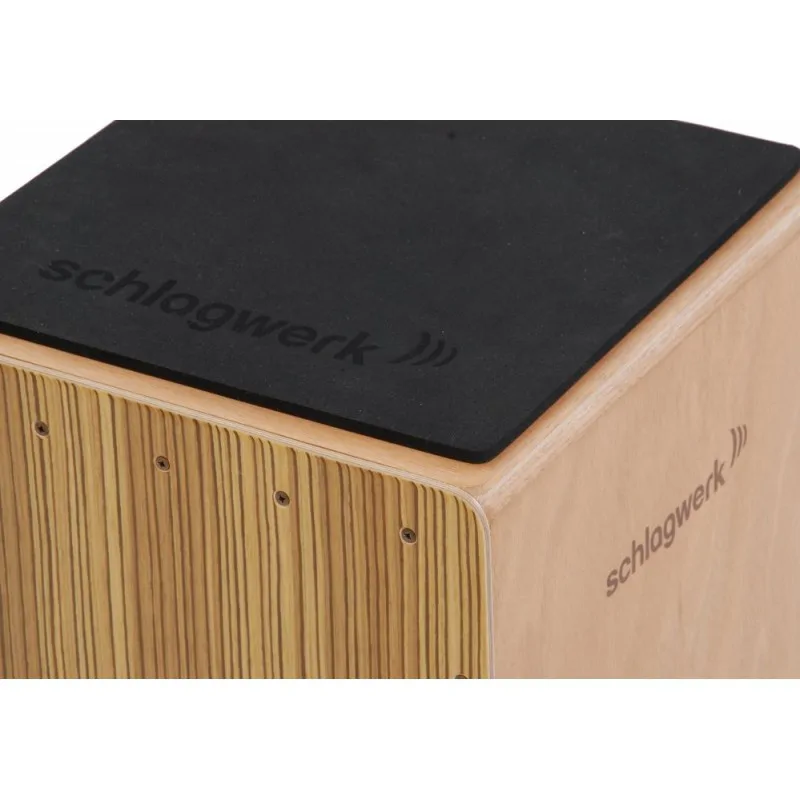 Schlagwerk Schlagwerk Percussion CP-4011 La Peru Zebrano Cajon - zdjecie 4