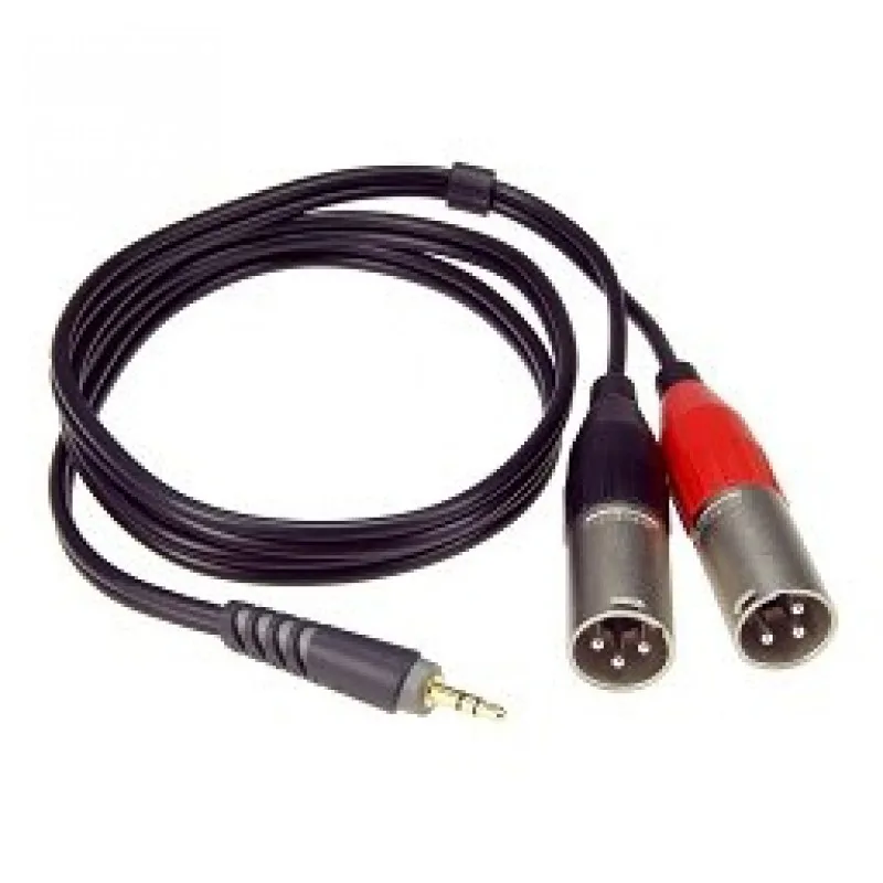 Klotz Klotz AY9-0100 Kabel Audio Mini Jack 3p - 2 x XLRm 1m