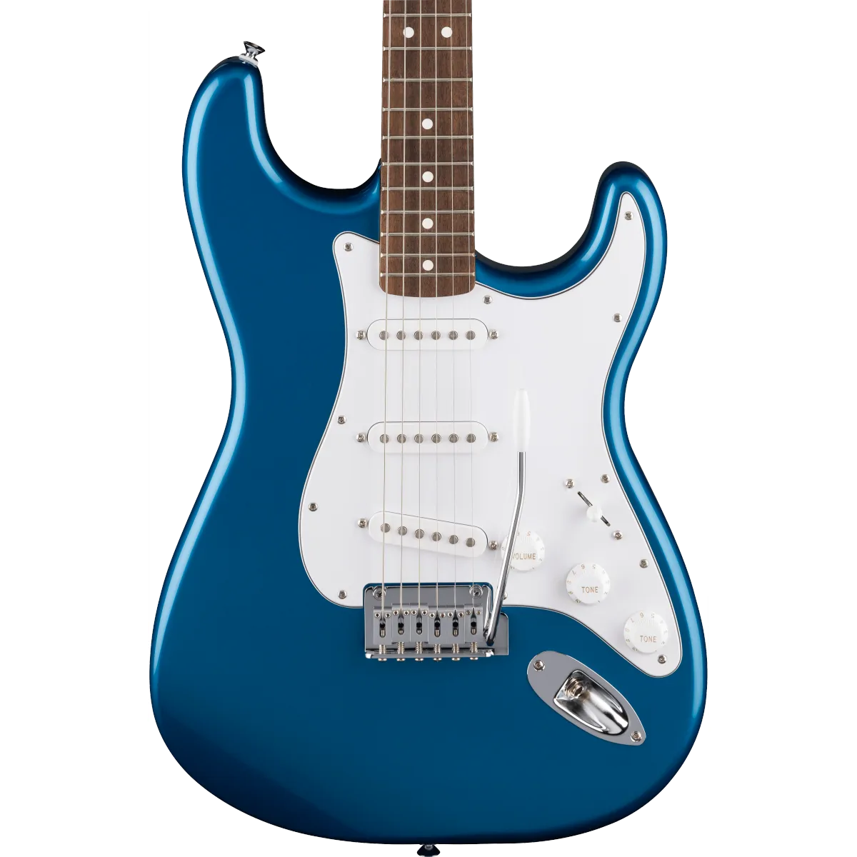 FENDER Fender Standard Stratocaster Laurel Fingerboard White Pickguard Aqua Marine Metallic - zdjecie 3