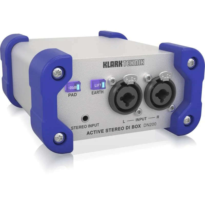 Klark Teknik Klark Teknik DN200 V2 DI-Box aktywny 2-kanałowy