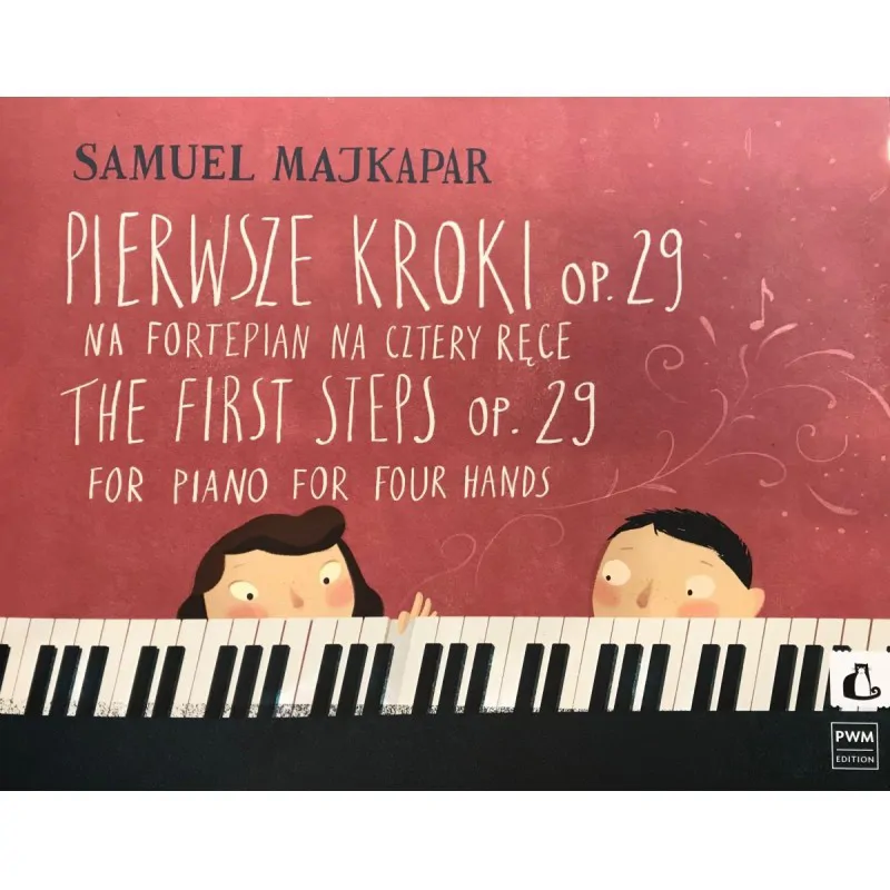 PWM PWM Pierwsze kroki op.29 fortepian na cztery ręce Majkapar Samuel