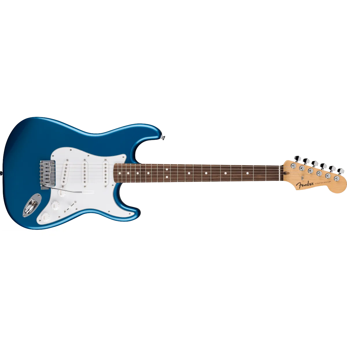 FENDER Fender Standard Stratocaster Laurel Fingerboard White Pickguard Aqua Marine Metallic