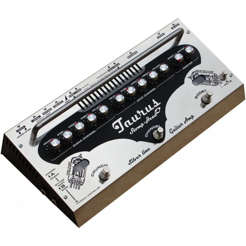 Taurus Box Electronics Taurus StompHead 4 SL Silver Line wzmacniacz gitarowy 70W - zdjecie 2